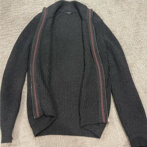 Men’s Gucci Full Zip Wool Sweater Size XL